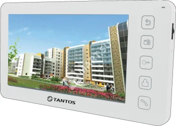 Tantos Prime (VZ) (white) Видеодомофон