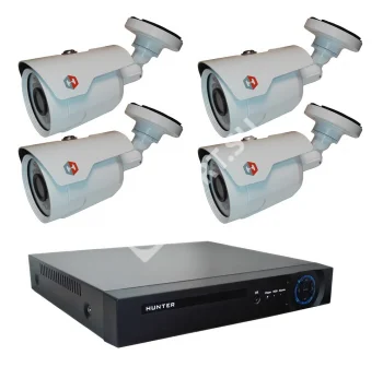 Hunter AHD KIT-4/1 Комплект видеонаблюдения на 4 камеры 1Mp