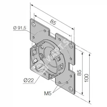 NICE 535.10012 Крепление