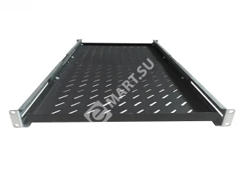 Netko Полка выдвижная 1U для шкафа глубиной 900/1000 (482х800), черная