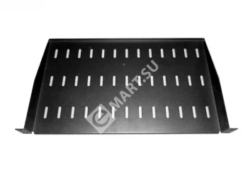 Netko Полка консольная 1U, глубина 270, без крепежа, черная