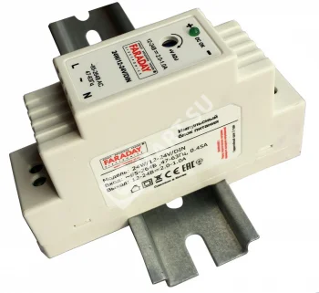 FARADAY 24W/12-24V/DIN Блок питания