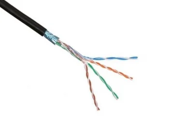 Eletec UTP 5E 4x2xAWG24, наружный с тросом (многопроволочный 7х0,4), медь, 305 м Кабель