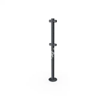 OXGARD Стойка ограждения i-образная с отверстием под фиксатор (ВЗР1996R-09.42)