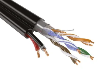 Кабель комб. FTP 5E 2x2x0.5 + 2x0.75 outdoor, 200 м 05-055